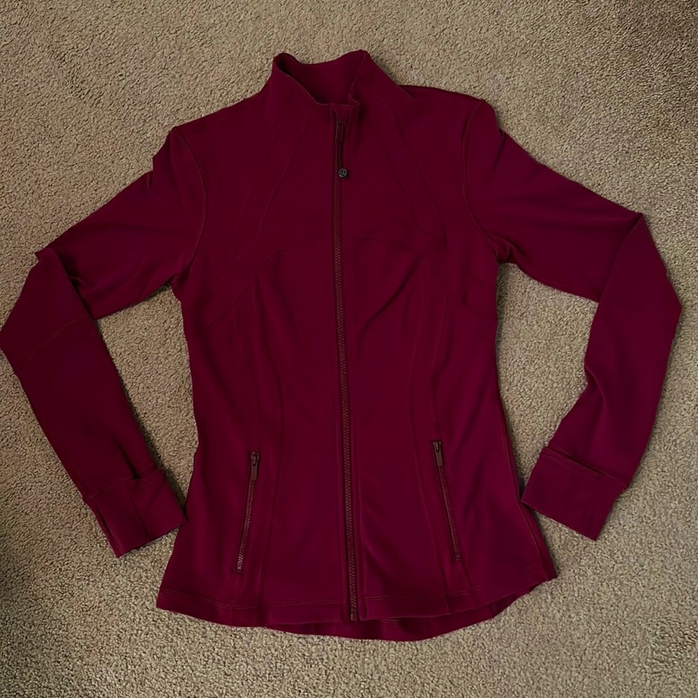 Lululemon Cranberry Full Zip